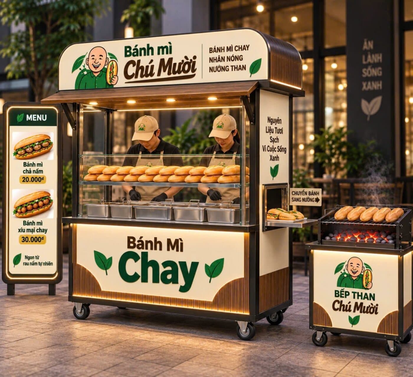 Xe Bánh Mì Chú Mười